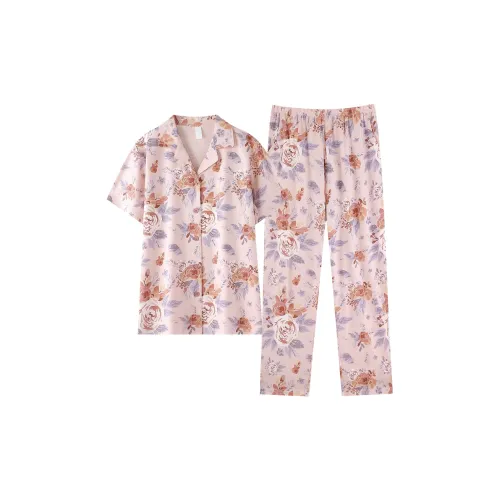 XIAFENYAN Pajama Set Women's Pink