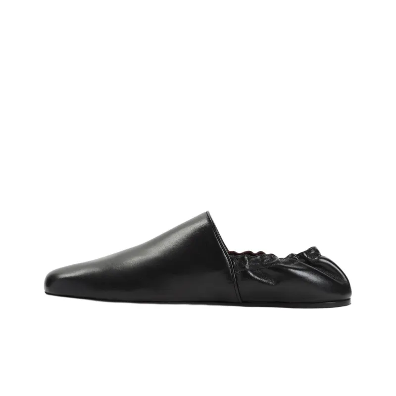 KHAITE Banks Casual Single Shoes Women's Black-0