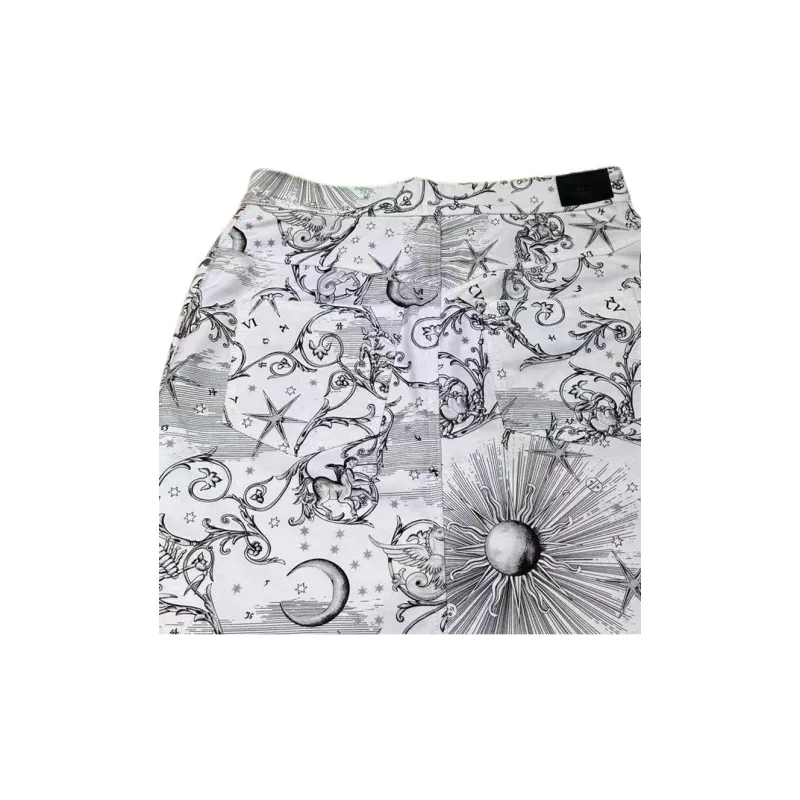 HERMES Casual Short Skirts Women's White-2