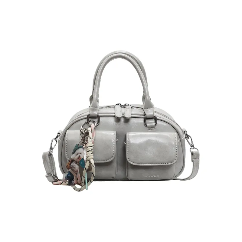 Yalu PU Handbag, Shoulder Bag, Crossbody Bag Regular Women's Pink/Coffee/Beige Gray/Ecru/Black-15