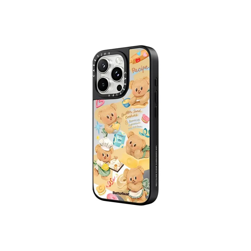 CASETIFY x Butterbear TPU Material Impact Resistant Phone Cases Compatible With IPhone 16/15 Collection Cute Style-0