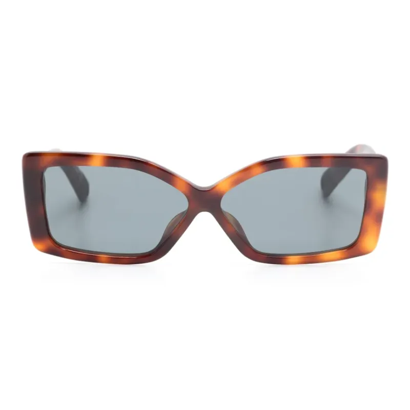 Jacquemus Rectangle frame Tortoiseshell Sunglasses-1
