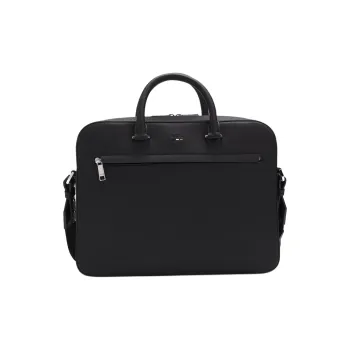 HUGO BOSS Polyurethane One Shoulder Handbag Regular Men's Black