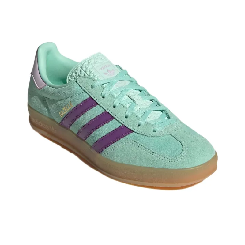 Adidas Gazelle Indoor Clear Mint Active Purple Women's-2