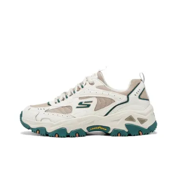 Skechers OUTDOOR MENS Anti Slip Wear Resistant Low Top Hiking Shoes Men's White Green