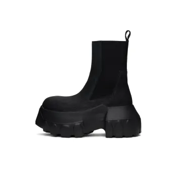 RICK OWENS/RO Ankle Length Chelsea Boots Men's Black