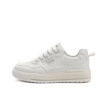 Dafu Leaps Forward Anti Slip And Wear Resistant Lightweight Low Top Skateboard Shoes Women's White