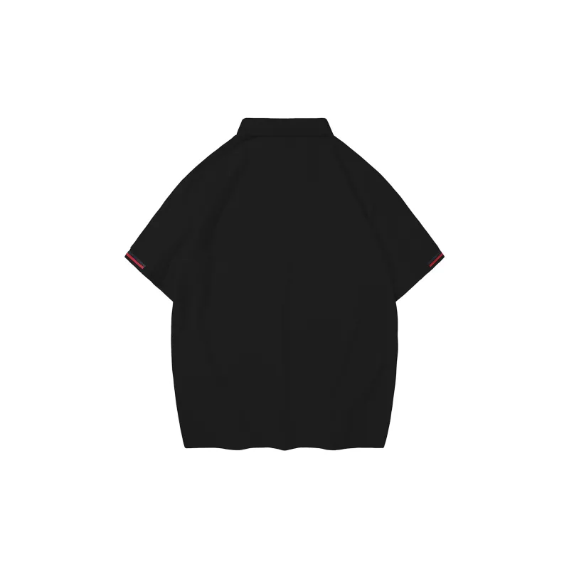 LESS BEARS Short Sleeve Polo Shirts Unisex-1