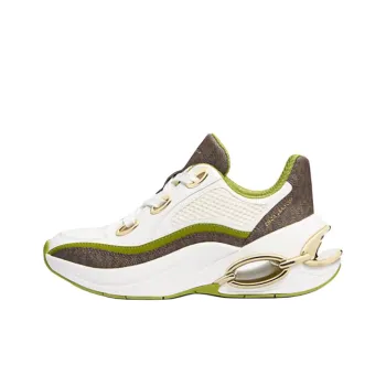 MICHAEL KORS Toni Low Top Chunky Sneakers Women's Green White