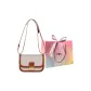 Red Brown without Charm-Shopping Bag
