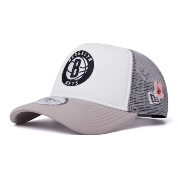 New Era Polyester Cotton Nylon Spandex Baseball Caps Unisex Gray-0