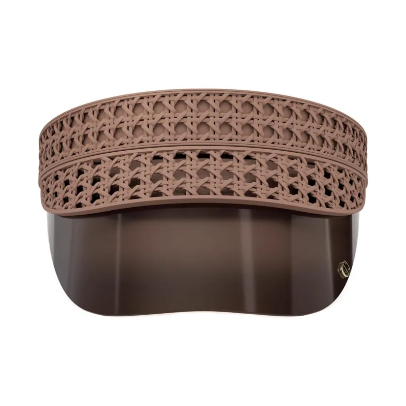 DIOR Polyamide, Resin Sun Protection Hats Women's Brown-1