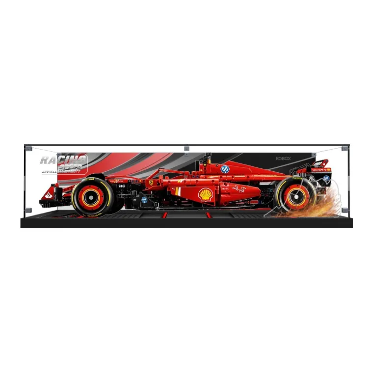 KGBOX For LEGO Building Block Technic 42207 Ferrari SF 24 F1 Racing Model Accessories-3