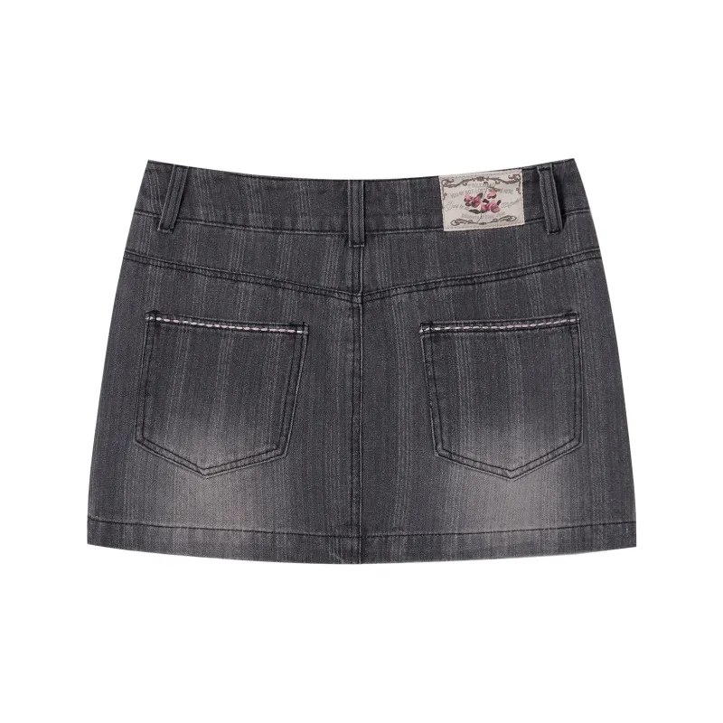 I'M ONE Denim Short Skirts Women's-1