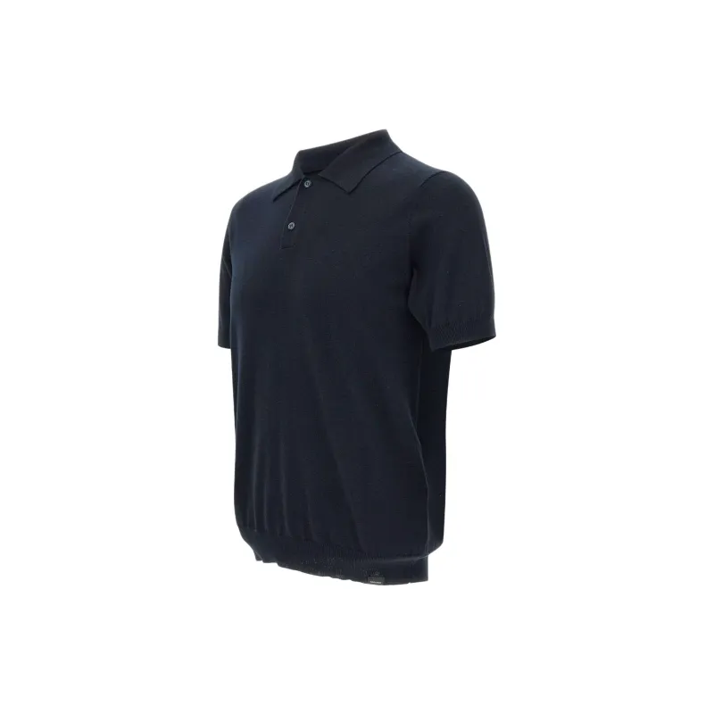 WOOLRICH Polo Shirt Men's Marine Blue-2