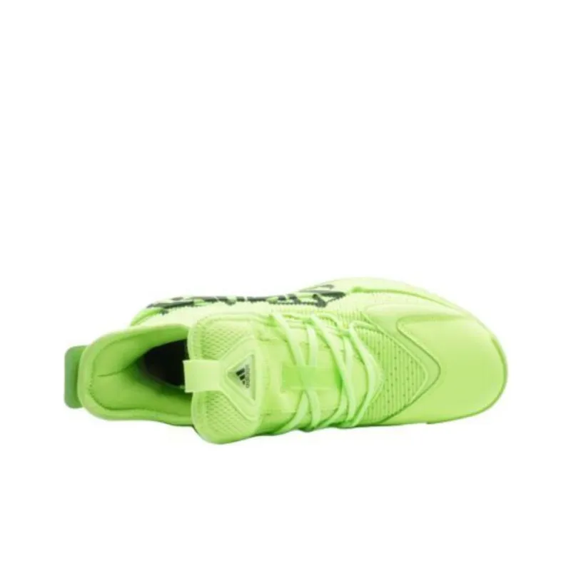 Adidas Anti-Slip Wear-Resistant Low-Top Tennis Shoes Men's Green-3