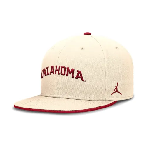 JORDAN Oklahoma Sooners Primetime True Men's JORDAN Brand Dri FIT College Fitted Hat