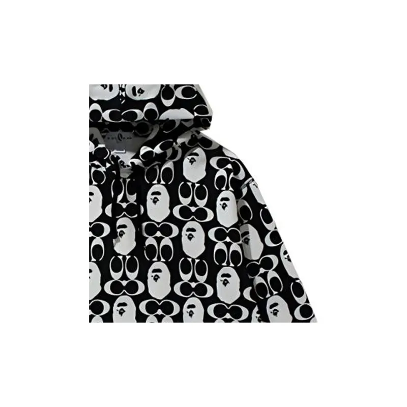 A Bathing Ape X COACH Sweatshirts Men Black-4