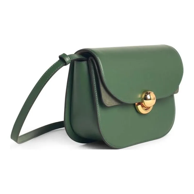 Furla Cow Leather Crossbody Bag, Shoulder Bag Women's Green-1