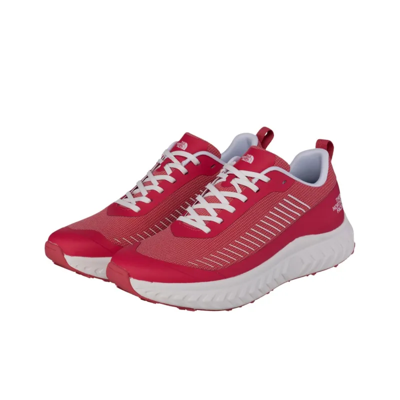 THE NORTH FACE Anti Slip Wear Resistant Low Top Running Shoes Women's Red-2