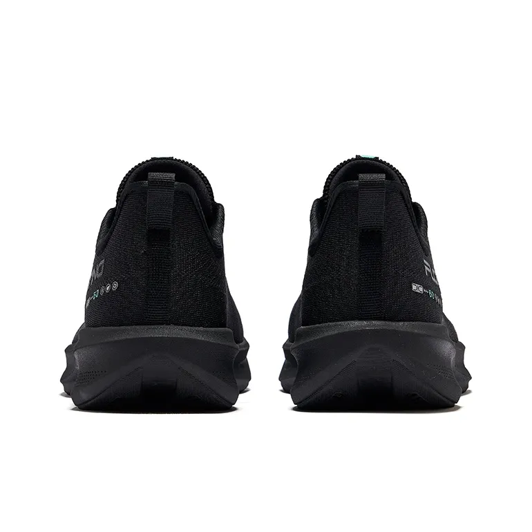 Erke Cushioning Breathable Lightweight Low Top Casual Running Shoes Men's Ice Night Black-3