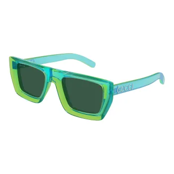 GUCCI Plastic Square Sunglasses Unisex Green