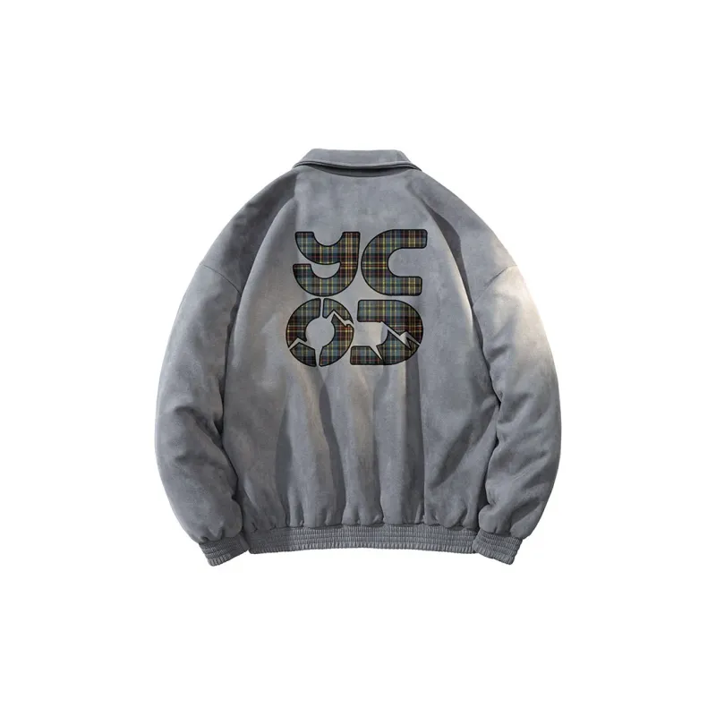 YOSICIL Jackets Coats Unisex Greige-9