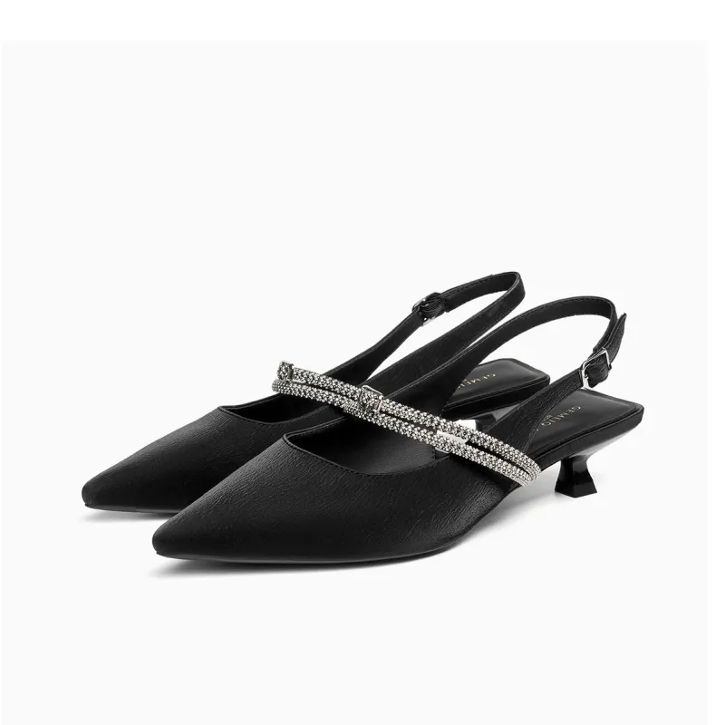 GEMEIQ Slim Heel High Heels 4.5cm Women's-8