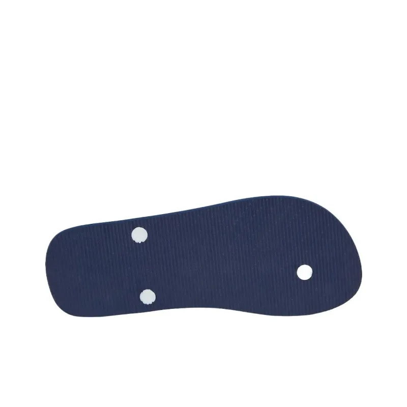 Oakley Slip-Resistant Flip Flops Men's White Blue-4