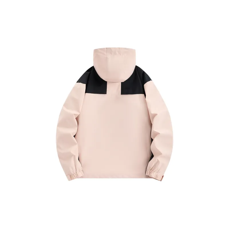 Kepu Water-Repellent Warm Windbreaker Jacket Unisex Ivory White-7