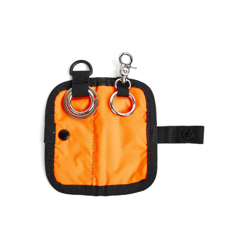 Rough Enough Nylon Coin Purses Key Pouches Mini Unisex Black-1