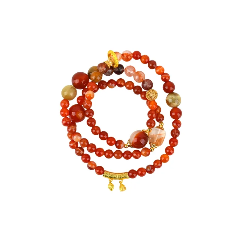 Strange Snow Agate Bracelets Unisex-0