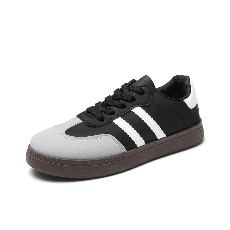 Strongman Skateboard Shoes Women's Black White-0