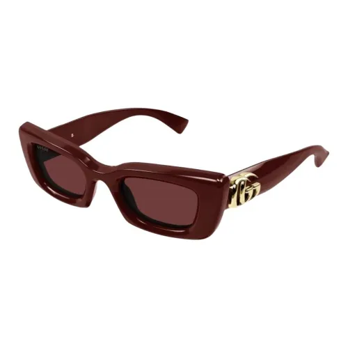 GUCCI Rectangle Frame Sunglasses