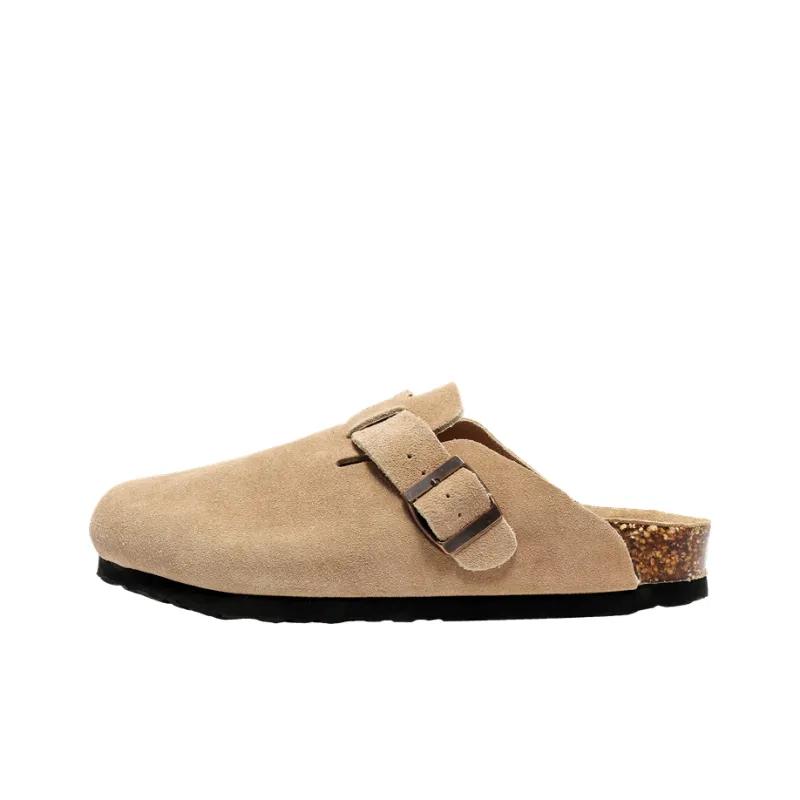 GIHO Abrasion Resistant Slip Resistant Closed Toe Slippers Men's-4