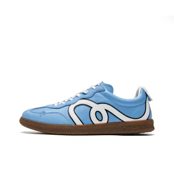 MOOD LIKE ME Low Top Cat Step German Army Trainers Skateboard Shoes Unisex Sky Blue