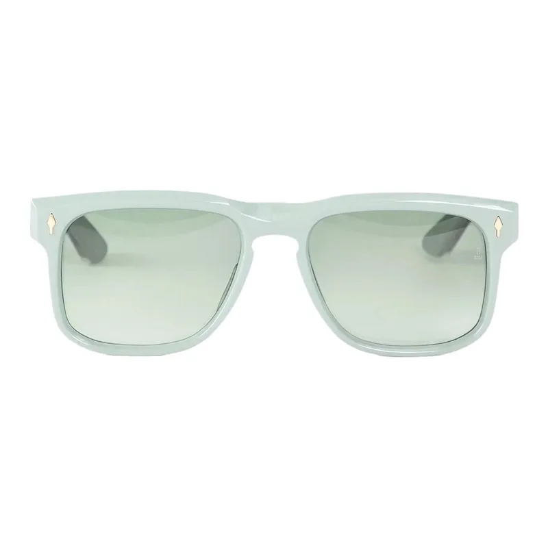JACQUES MARIE MAGE Acetate Metal Square Sunglasses Unisex Green-1