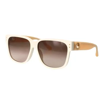 Linda Farrow Acetate Square Sunglasses Women's White