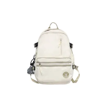 Yalu Fabric Backpack Regular Unisex White/Red/Black/Pink