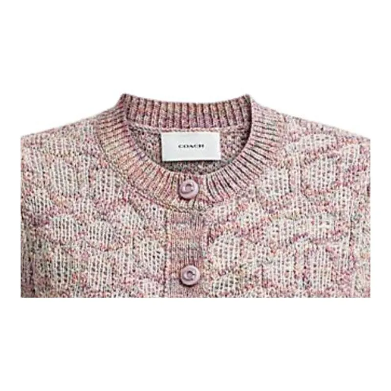 COACH SS24 Knitwear Women's Pink Multicolor-2