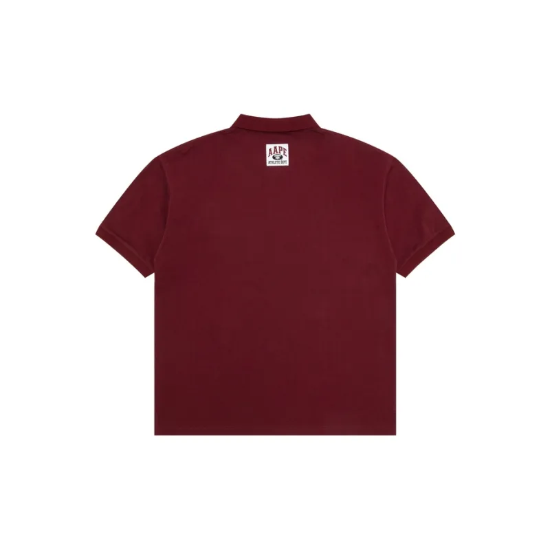 Aape By *A Bathing APE® Moonface Logo Polo Shirt-1