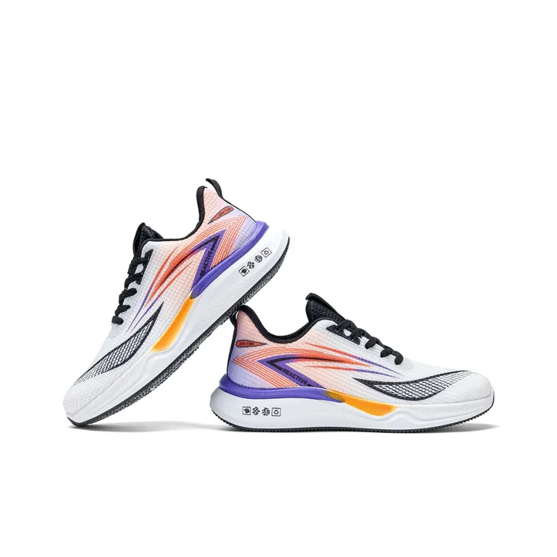 ATLETICO DE MADRID 1903 Running Shoes Men Low Top Black Blue/White Orange/Gray Cyan-3