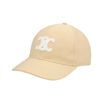 CELINE Triomphe Baseball Cap In Washed Cotton