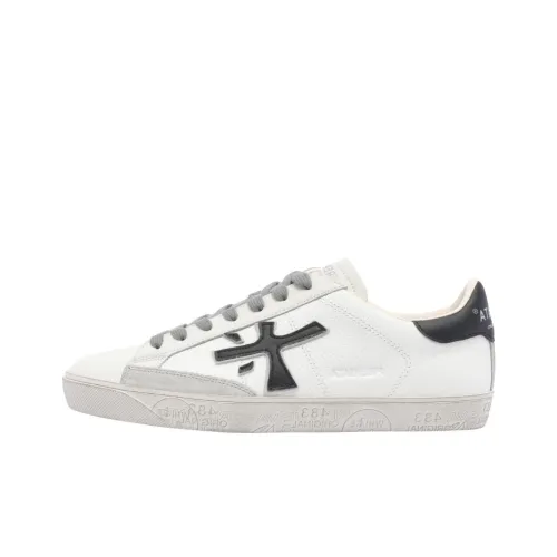 PREMIATA Steven Low Top Skateboard Shoes Men's White