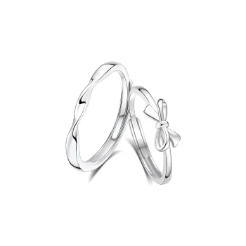 WINY 925 Sterling Silver Rings Unisex Silver