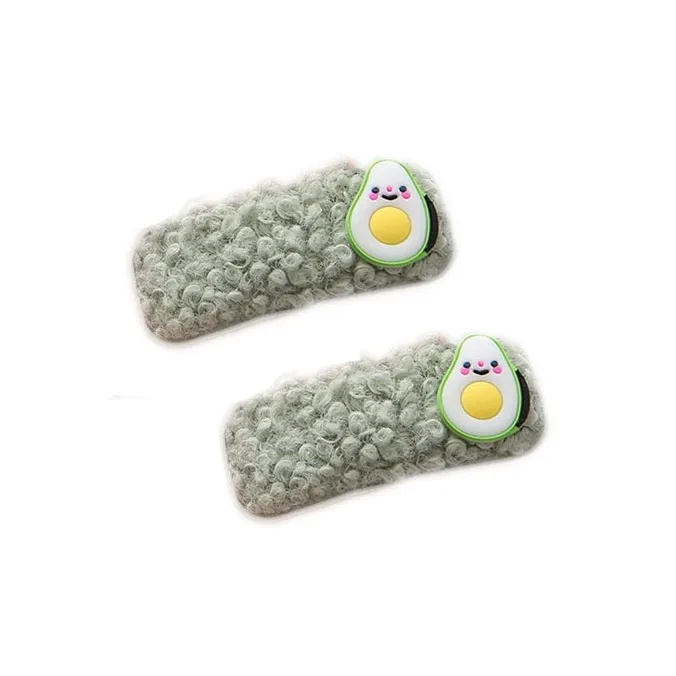 May10th Plush Hair Clips Women's-5