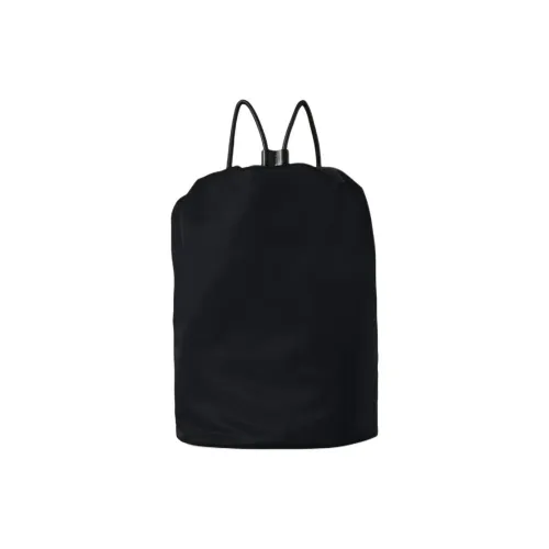 THE ROW Polyamide With Polyester Cotton Blend Backpack Unisex Black