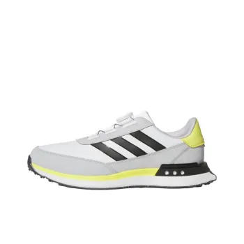 Adidas S2G SL BOA Anti Slip Wear Resistant Low Top Golf Shoes Men's Gray Black Yellow