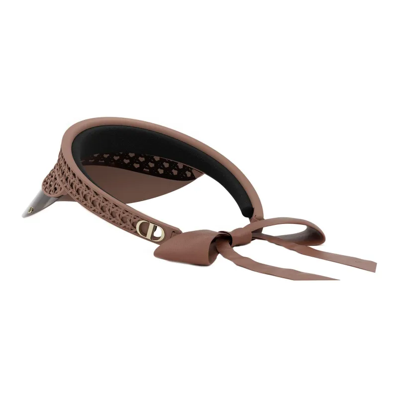 DIOR Polyamide, Resin Sun Protection Hats Women's Brown-3