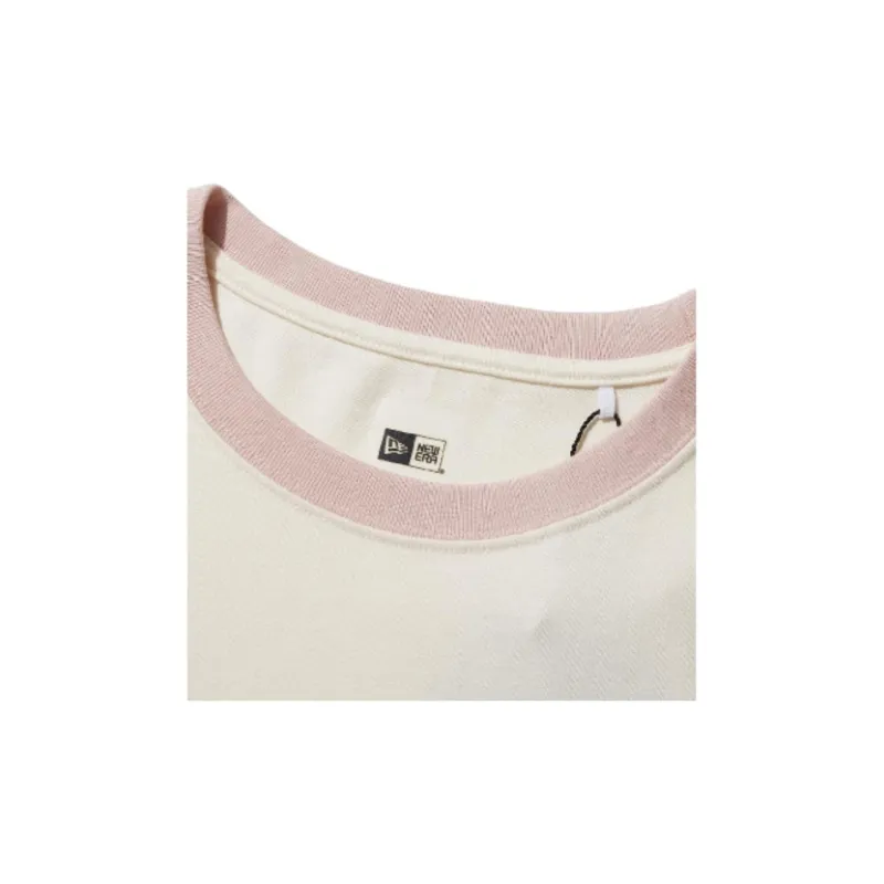 New Era T Shirts Women's Ivory White-2